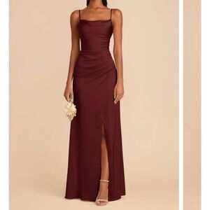 BIRDY GREY Lydia Matte Dress Cabernet Large